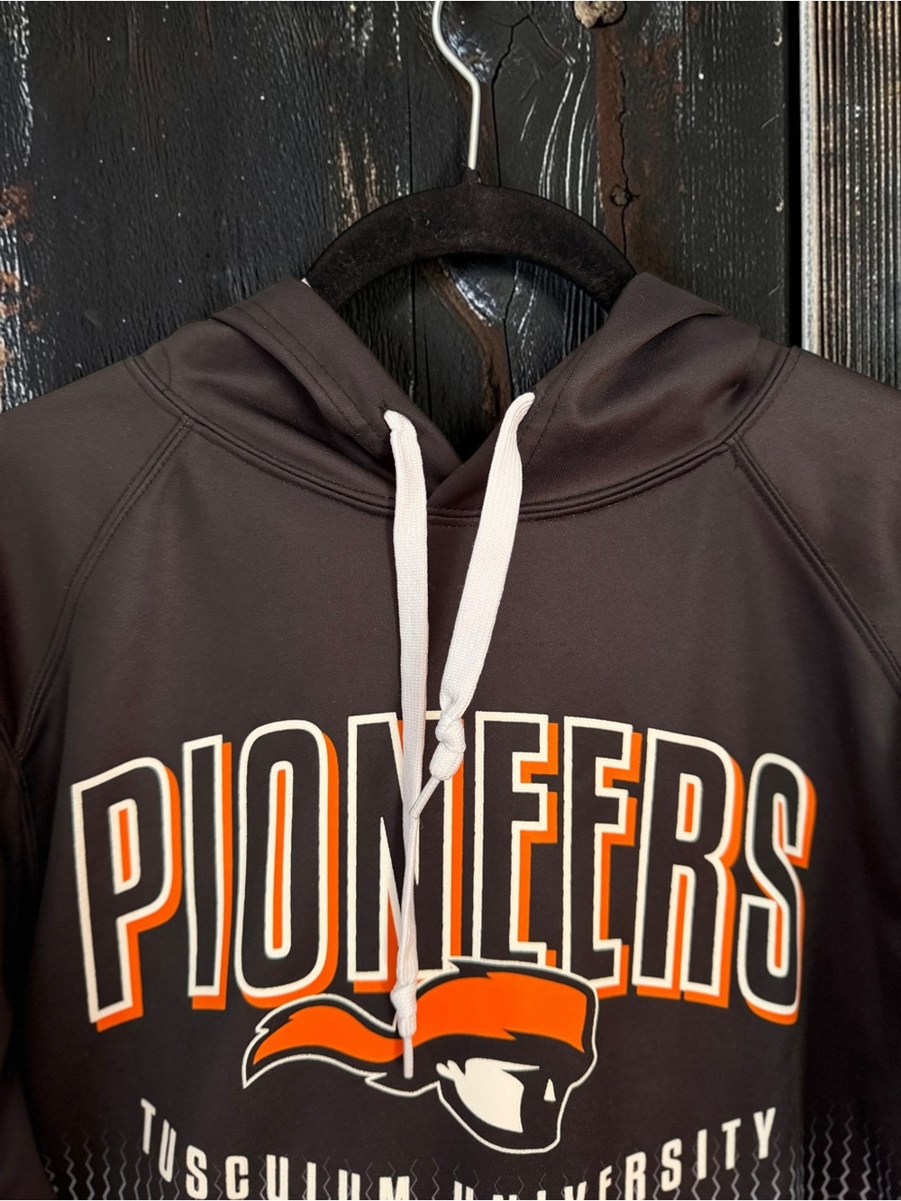 Tusculum University Pioneers Hoodie Small Badger Sport Black Collegiate - Picture 5 of 8
